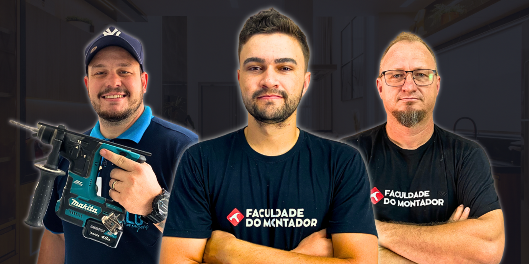Professores do Curso de Montador de Moveis Online