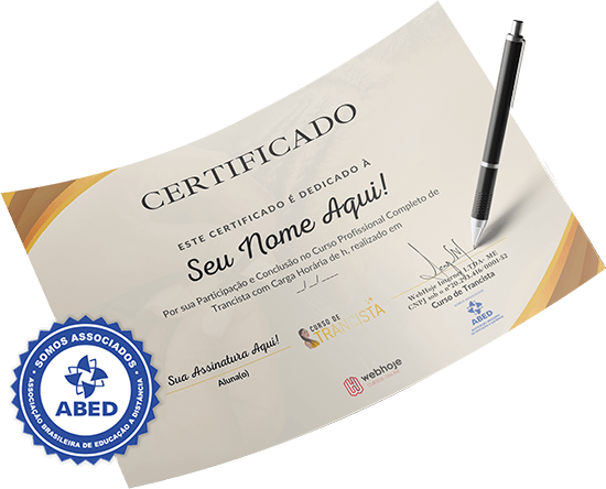 Certificado profissional para trancista